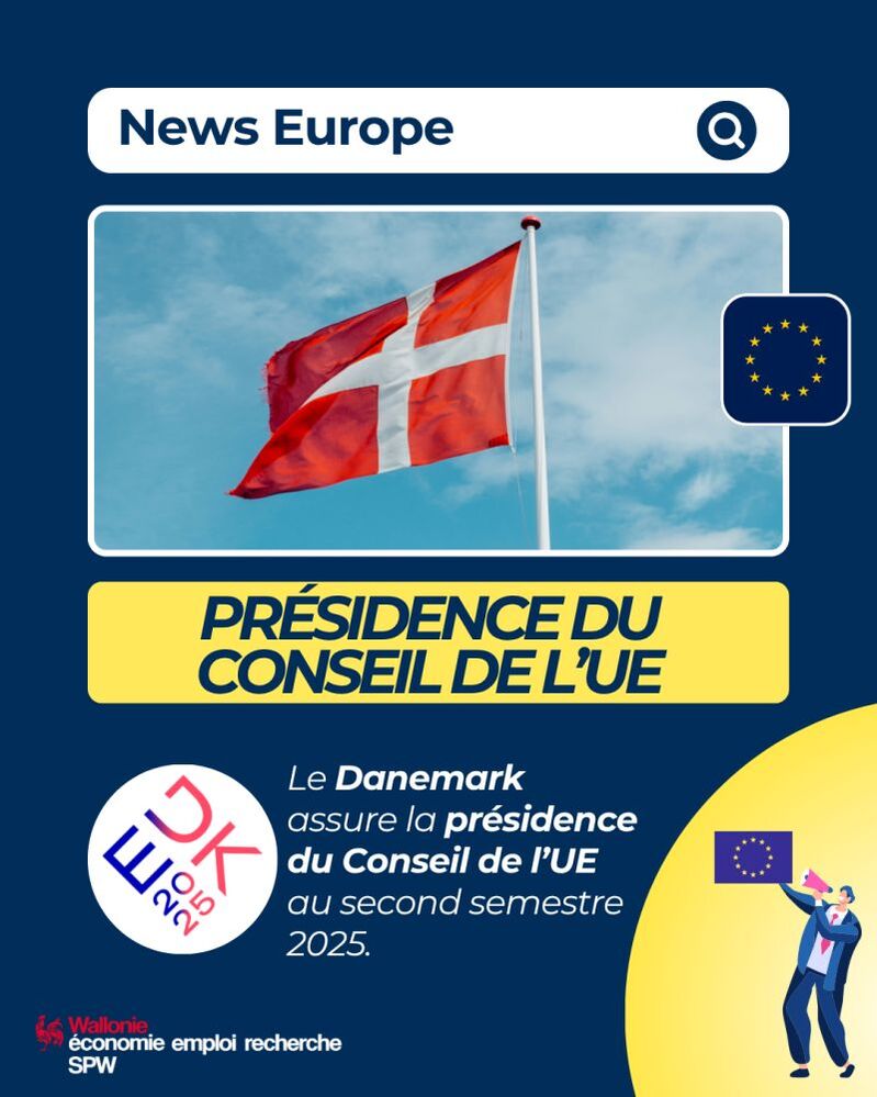 Conseil de l’Union européenne : quelles priorités pour l'emploi et la formation sous la présidence danoise?