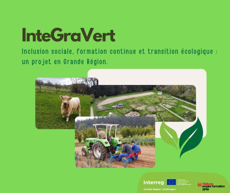 InteGraVert : inclusion, formation et écologie au cœur de la Grande Région