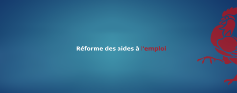 Réforme des aides à l'emploi en Wallonie.