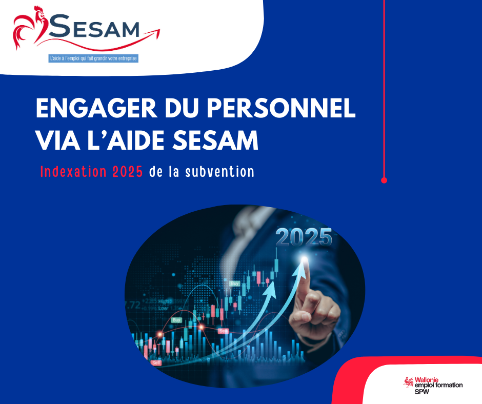 Aide à l'emploi SESAM : indexation des montants