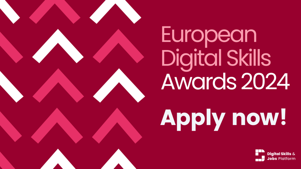 Appel à candidatures : Prix européens des compétences numériques 2024 (EDSA24) - Une chance pour les acteurs numériques de Wallonie de briller