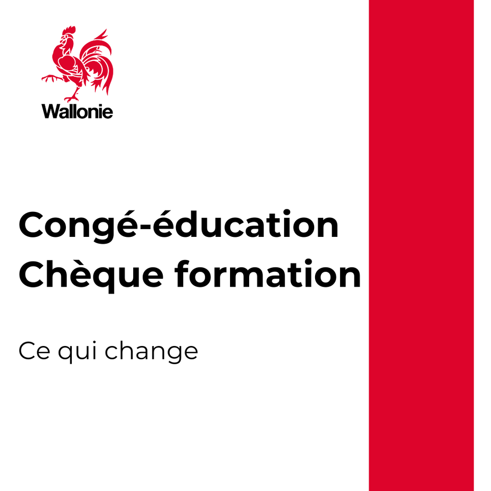 Du changement pour le congé-éducation et le chèque formation 