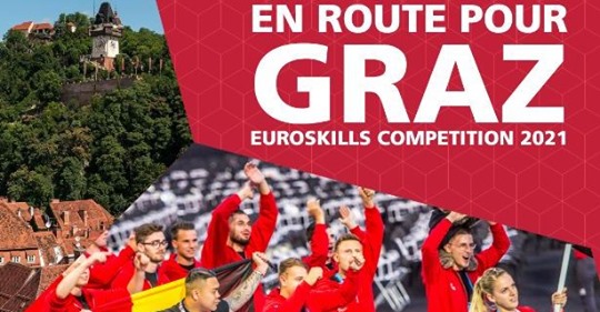 Euroskills Graz 2021 : les 21 Red Bears du Belgian team sont connus