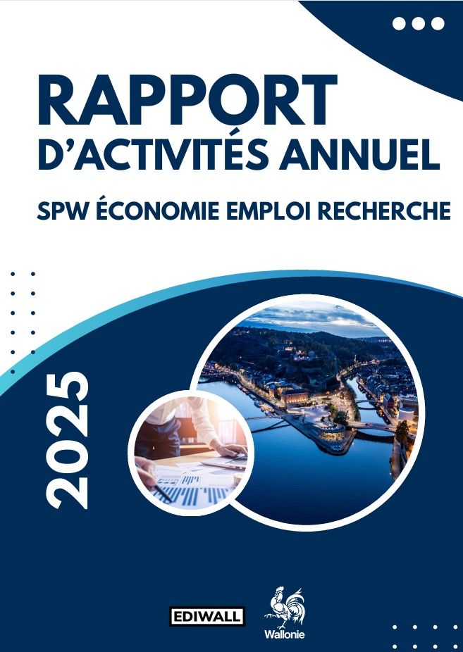 Le rapport d'activités 2025 du SPW Économie Emploi Recherche 
