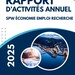 Le rapport d'activités 2025 du SPW Économie Emploi Recherche 