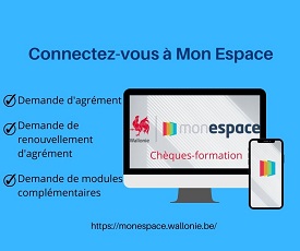 Chequesfo_monEspace_1.jpg (Demande d'agrément, de renouvellement ou de...